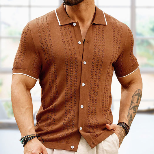 Amalfi Knitted Shirt - Regular fit
