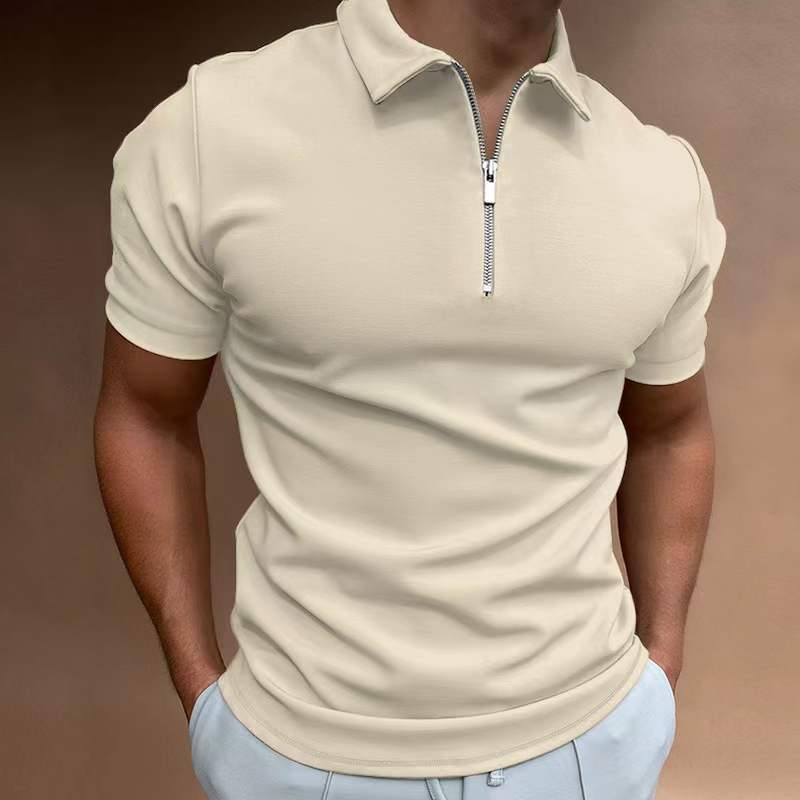 Essential SS Zipper Polo