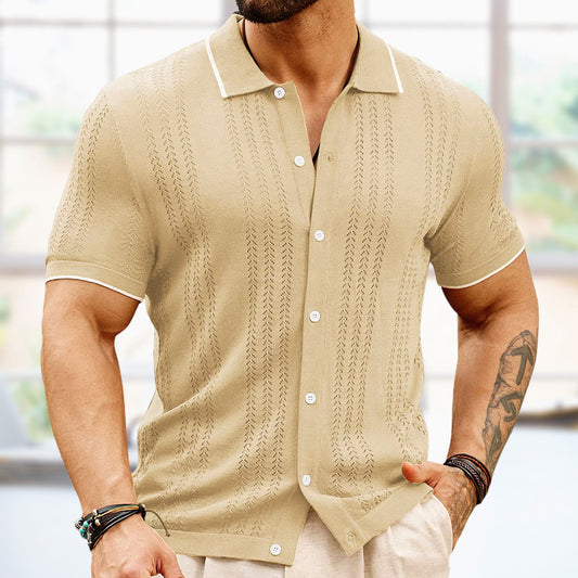 Amalfi Knitted Shirt - Regular fit